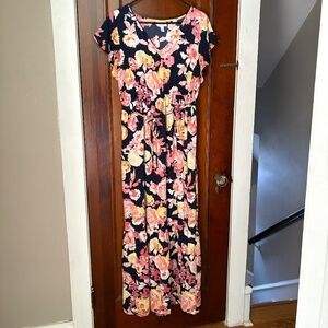 Maxi maternity dress